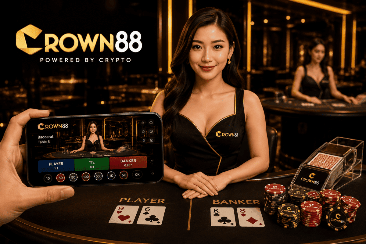 Crown88 live casino guide for Singapore players