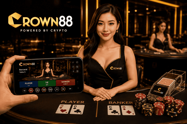 Crown88 live casino guide for Singapore players